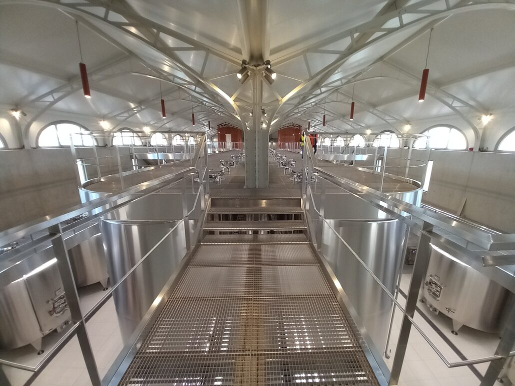Passerelle inox